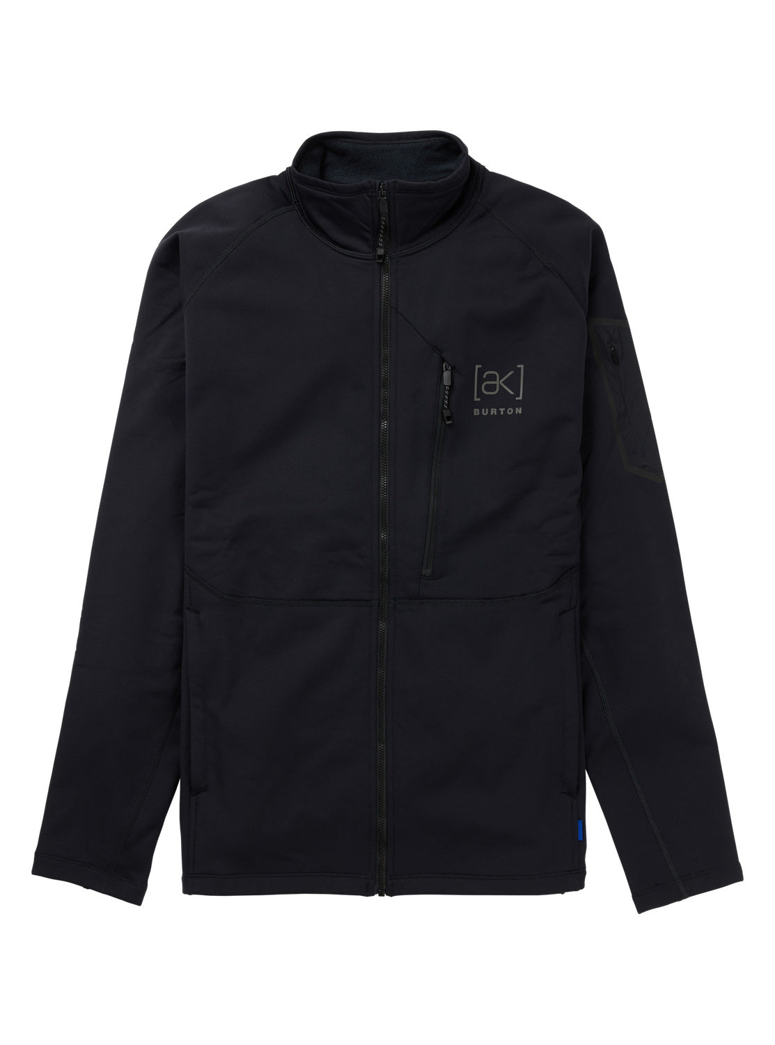 Men's Burton [ak] Baker Stretch Full-Zip Fleece - True Black