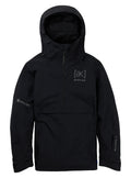 Women's Burton [ak] Kimmy GORE-TEX 2L Anorak Jacket - True Black - Burton Anorak Outerwear