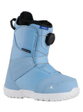 Kids' Burton Smalls BOA Snowboard Boots - Dusty Blue - Burton Boots Strap