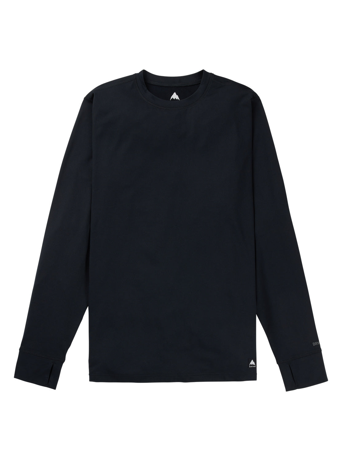 Men's Burton Midweight Base Layer Crewneck - True Black