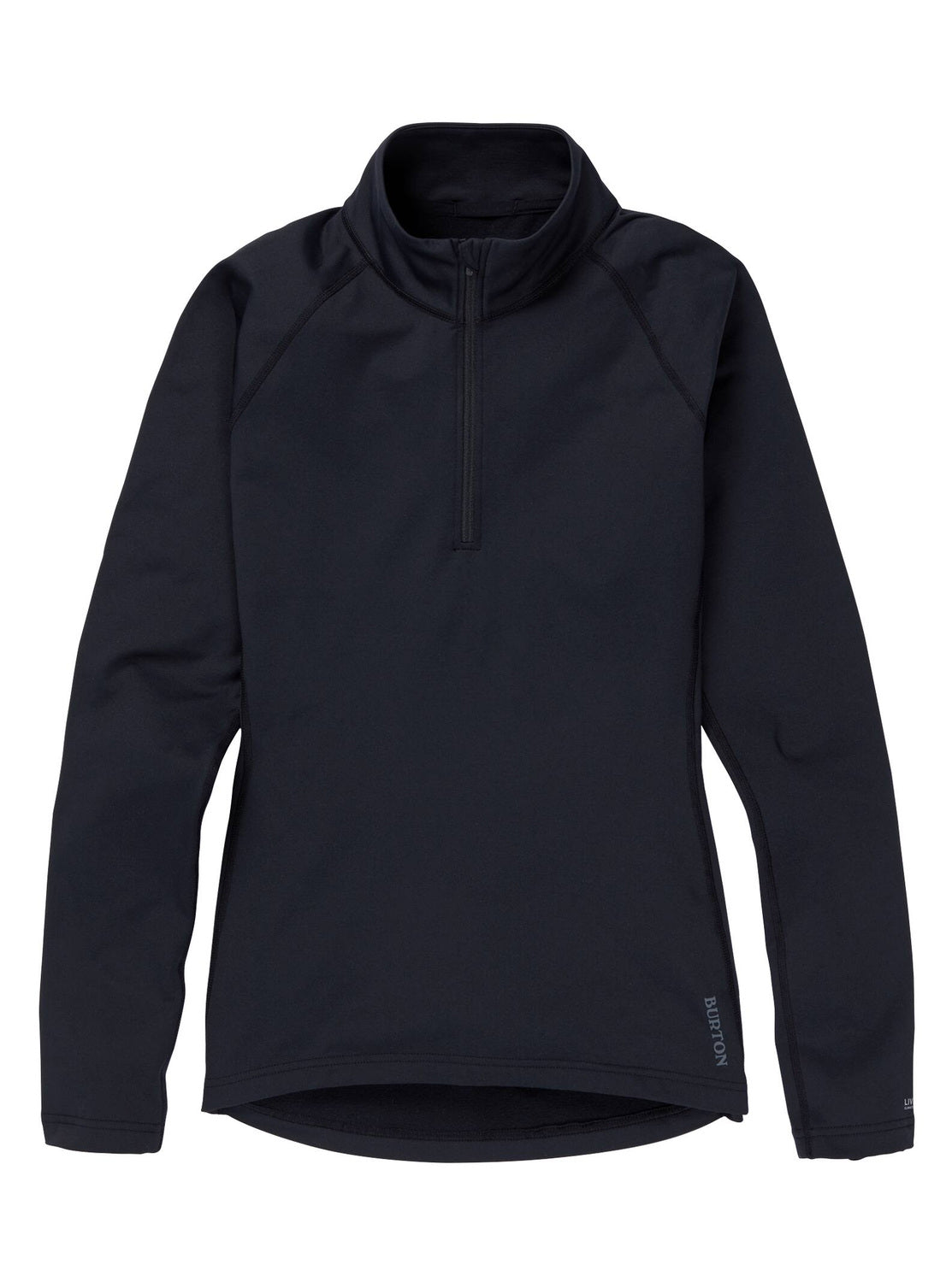 Women's Burton Heavyweight X Base Layer Quarter-Zip Shirt - True Black