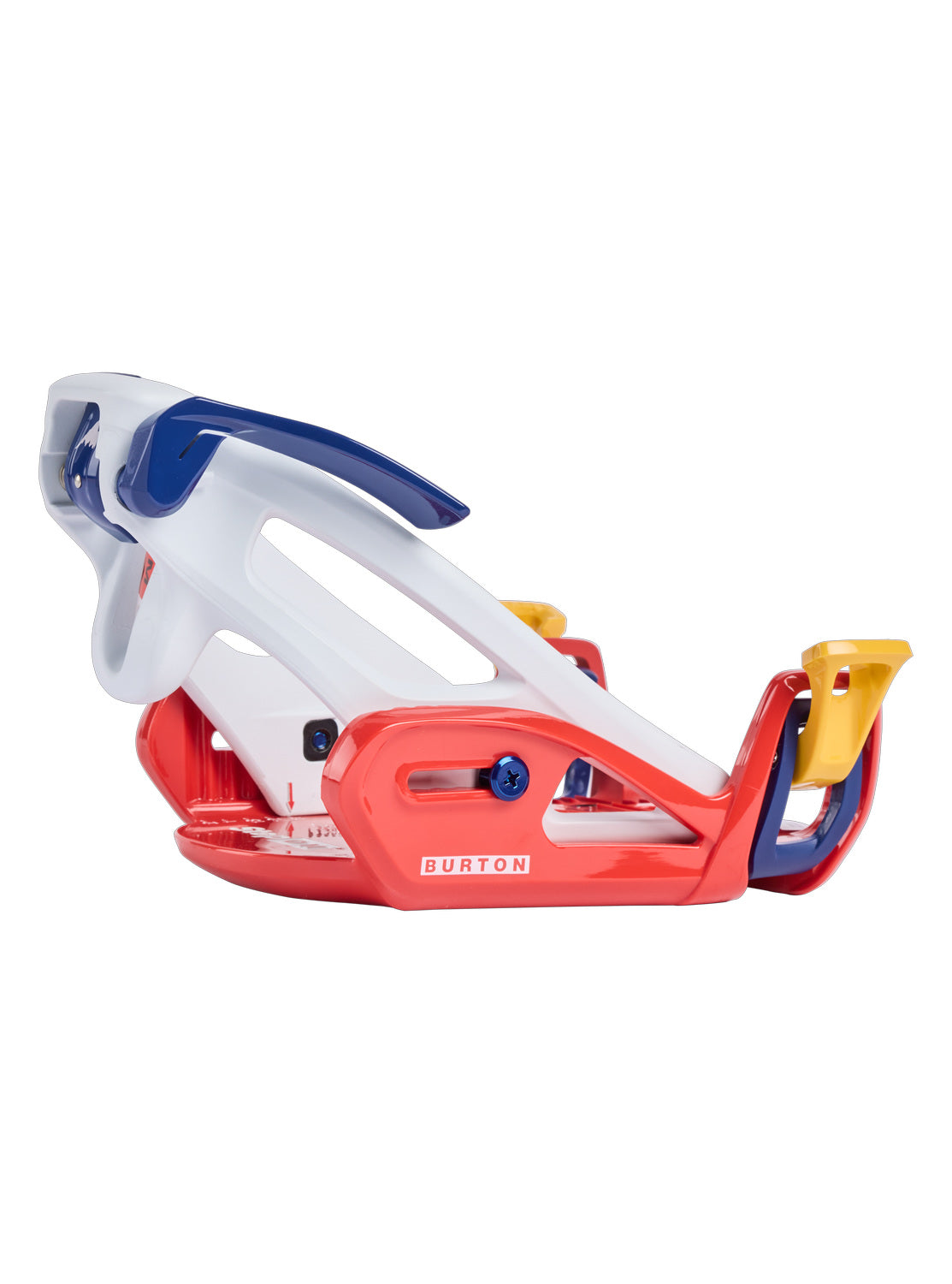 Kids' Burton Step On® Grom Snowboard Bindings - White Multi M