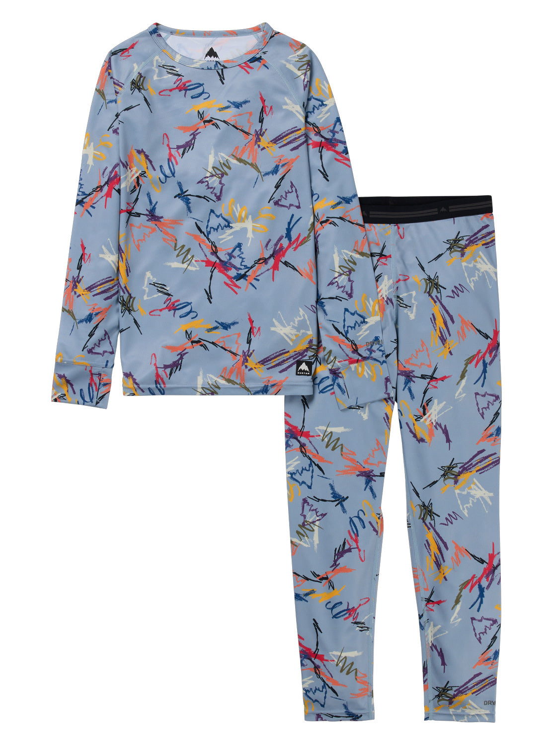 Kids' Burton Lightweight Base Layer Set - Scribble