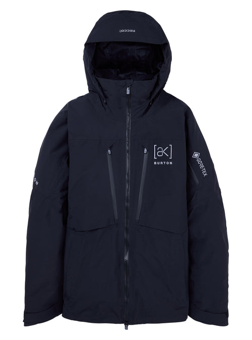 Men's Burton [ak] LZ GORE-TEX 2L Down Jacket - True Black - Burton Jacket Outerwear