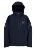 Men's Burton [ak] Velocity GORE-TEX 2L Anorak Jacket - True Black - Burton Anorak Outerwear