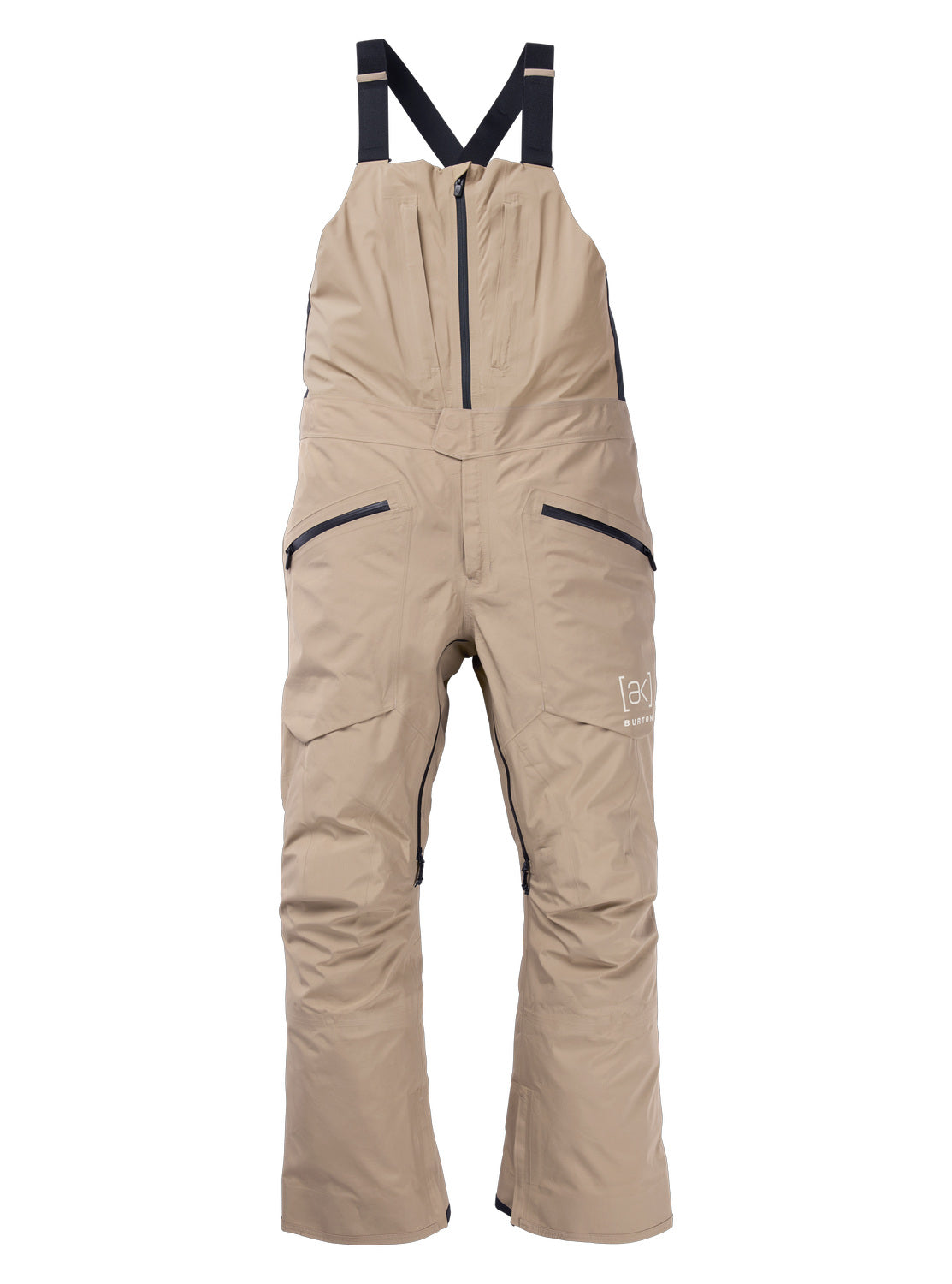 Men's Burton [ak] Freebird GORE-TEX 3L Stretch Bib Pants - Summit Taupe