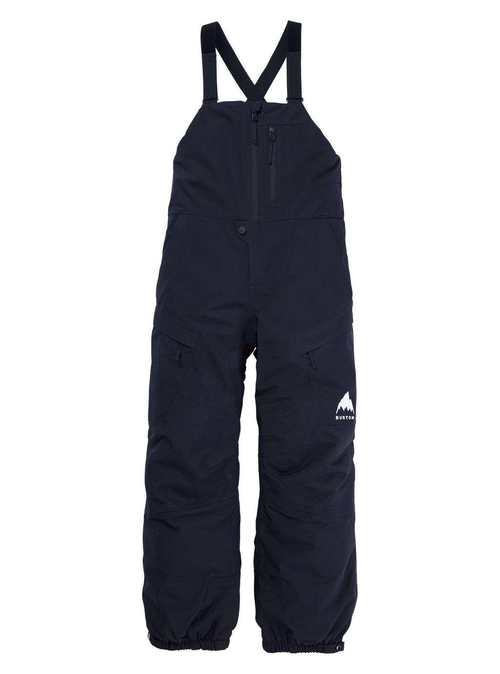 Kids' Burton Powline GORE-TEX Bib Pants - True Black - Burton Pants Outerwear