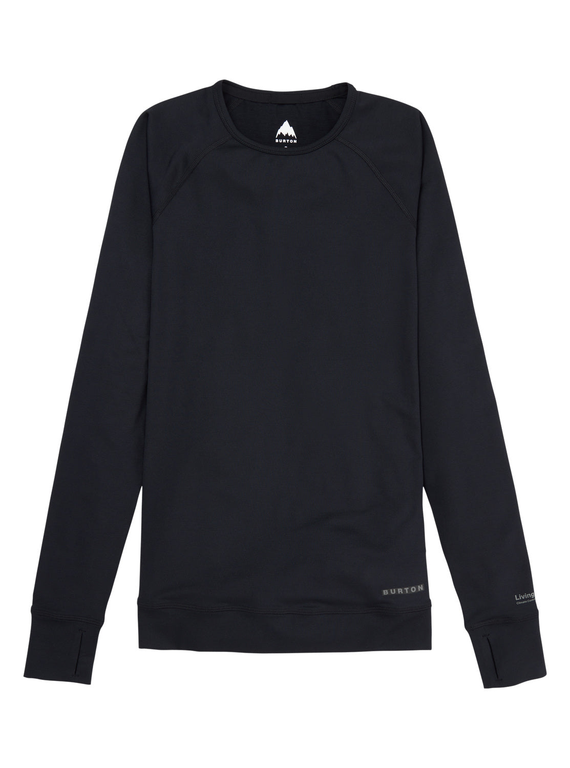 Women's Burton Lightweight X Base Layer Crewneck - True Black