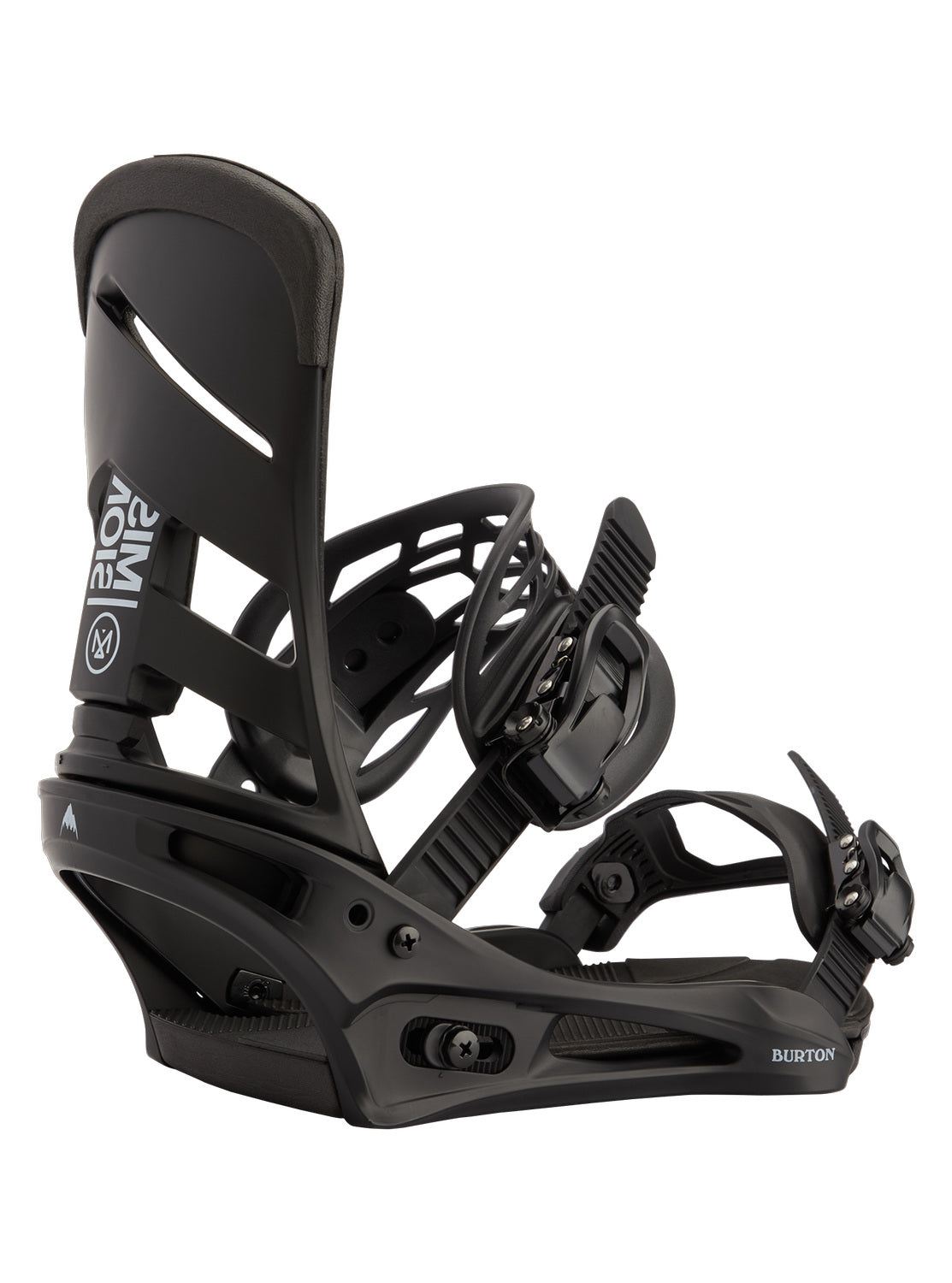 Men's Burton Mission Re:Flex Snowboard Bindings - Black