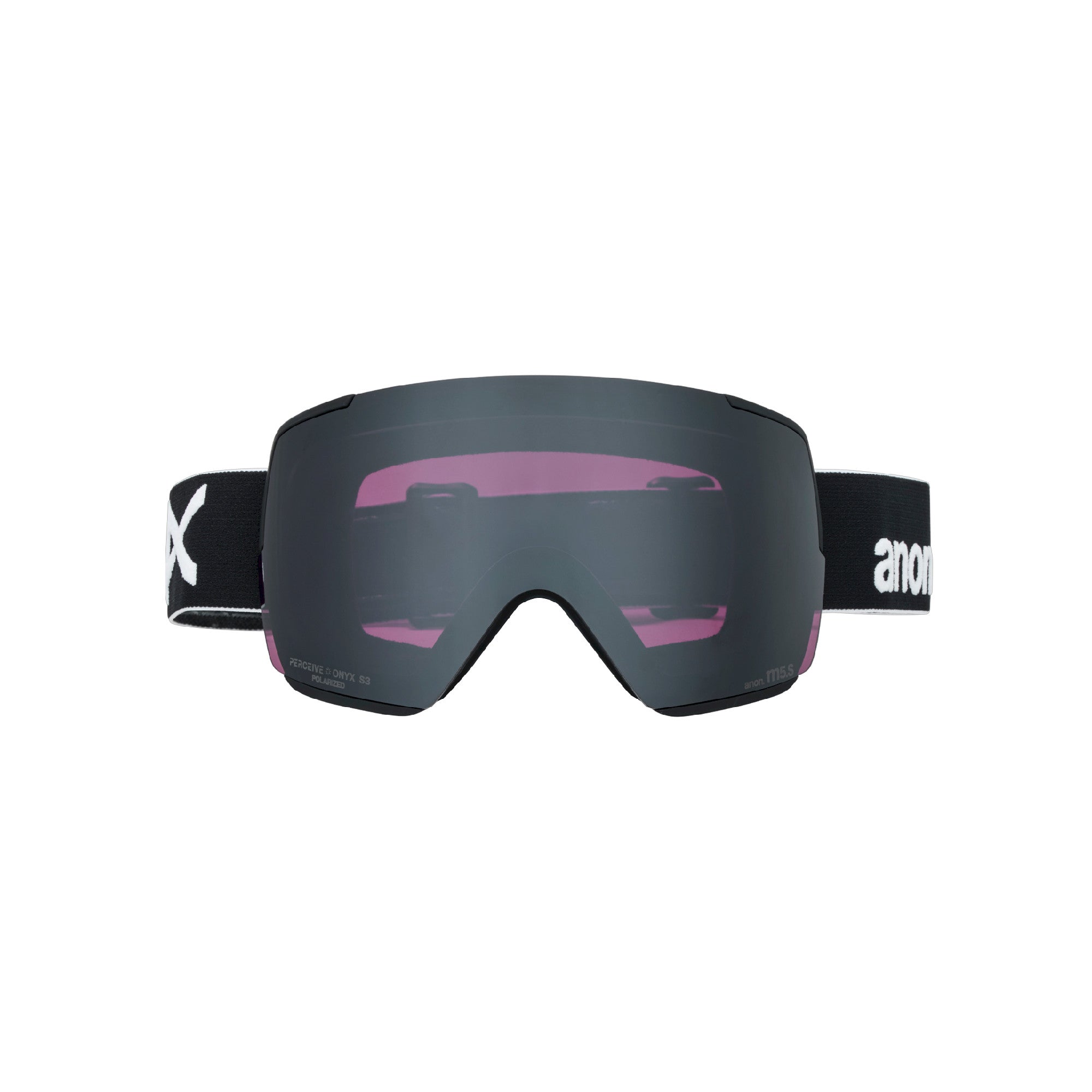 Anon M5S Goggles + Polarized Perceive Lens - Black Perceive Sunny Polarized Onyx OS Regular - Anon Magnatech Goggle
