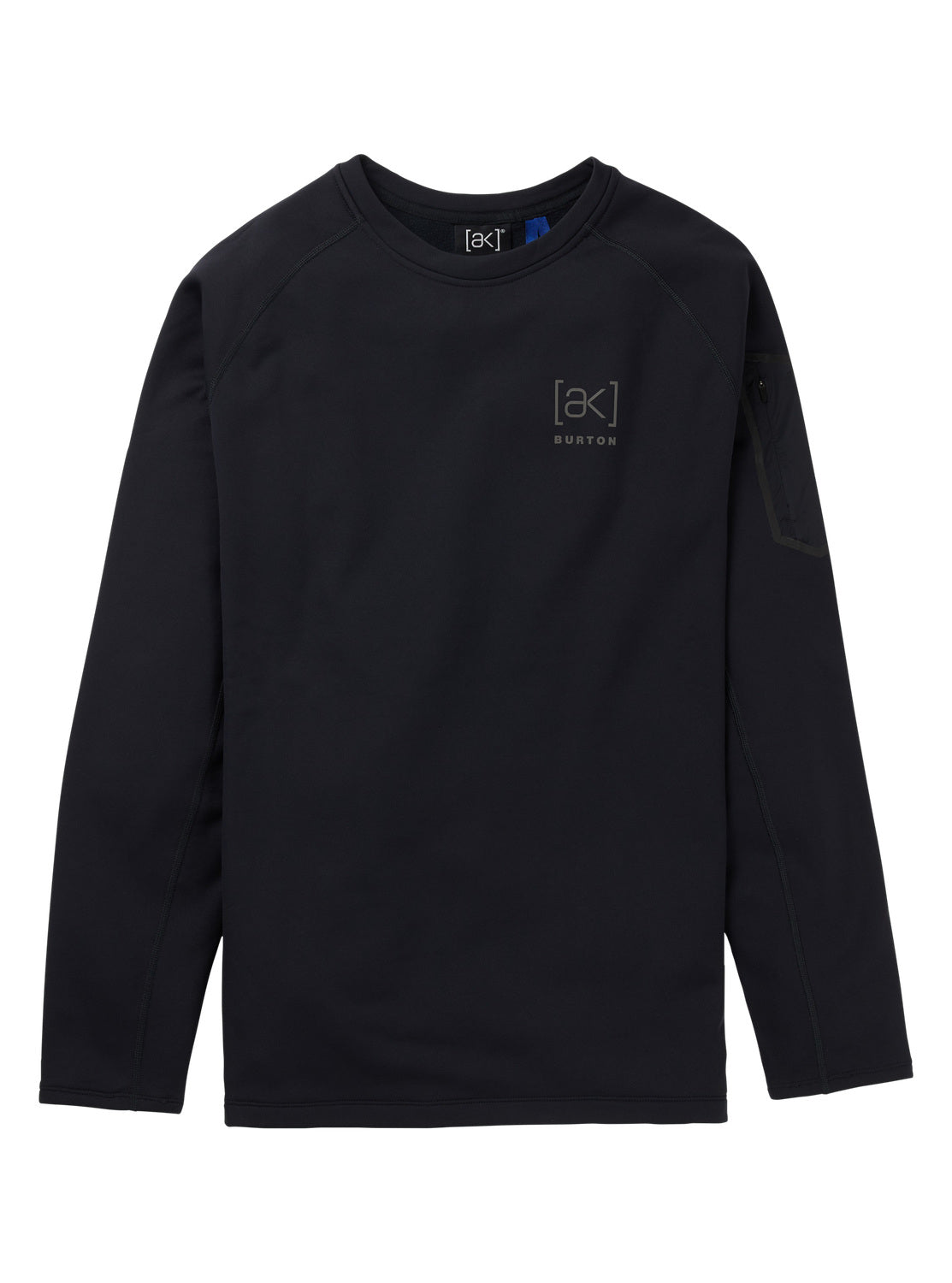 Men's Burton [ak] Baker Stretch Crewneck Fleece - True Black