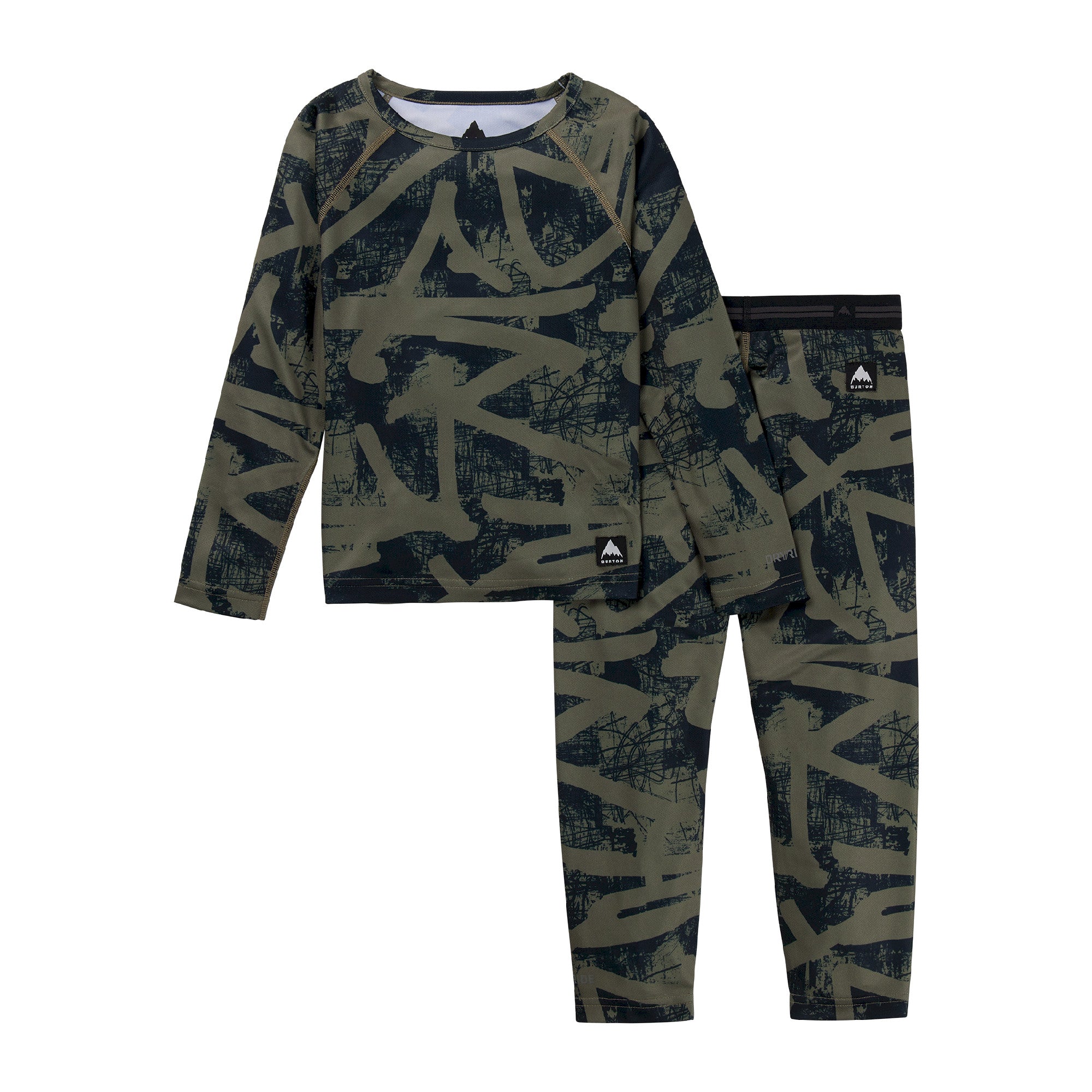 Toddlers' Burton Lightweight Base Layer Set - Forest City Streets 2T - Burton Sets Base