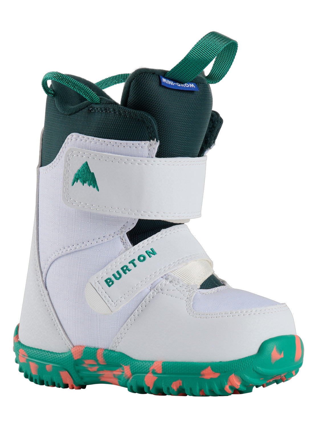 Kids' Burton Mini Grom Snowboard Boots - White